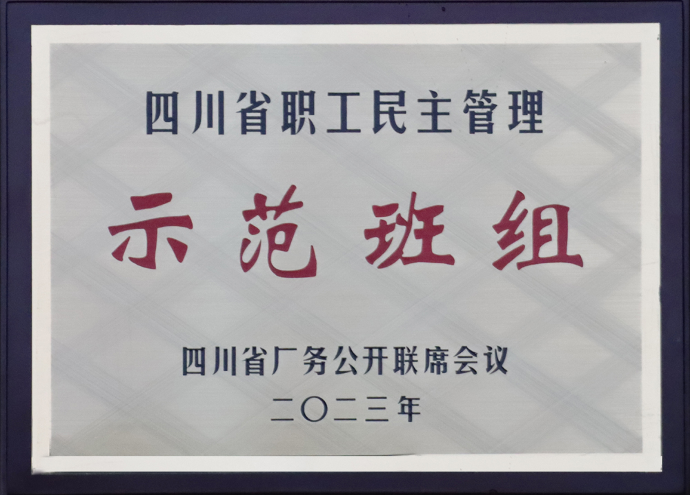 集团电气维保车间一班获评省职工民主治理示范班组